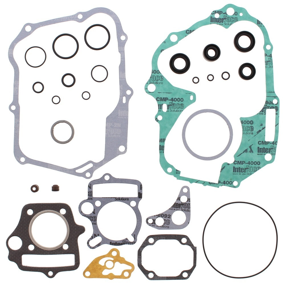 New VERTEX Gasket Kit - Complete with Oil Seals For HONDA XR70R, CRF70F 811210 | Australian Moto Spares