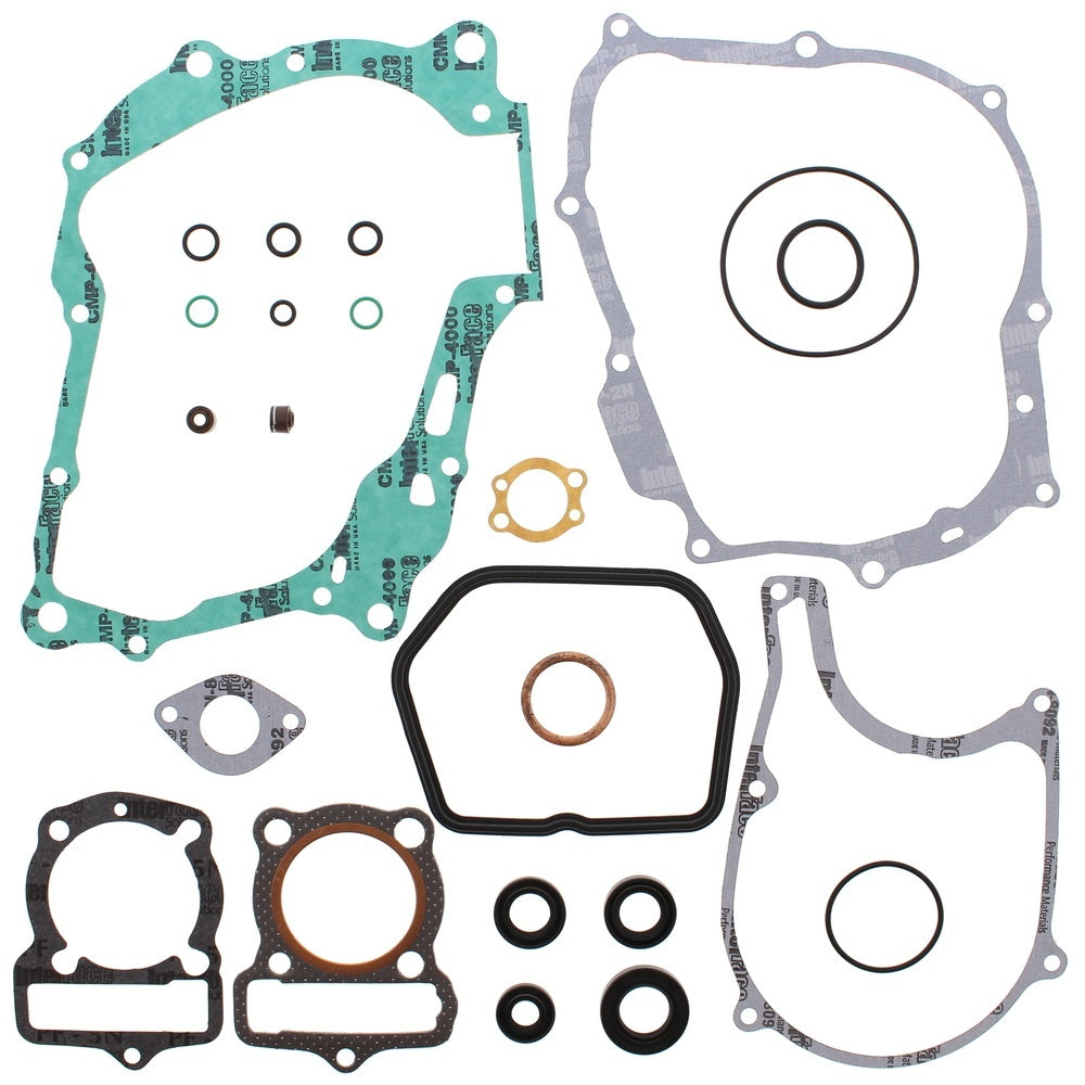 New VERTEX Gasket Kit - Complete with Oil Seals For HONDA XR100R 811220 | Australian Moto Spares