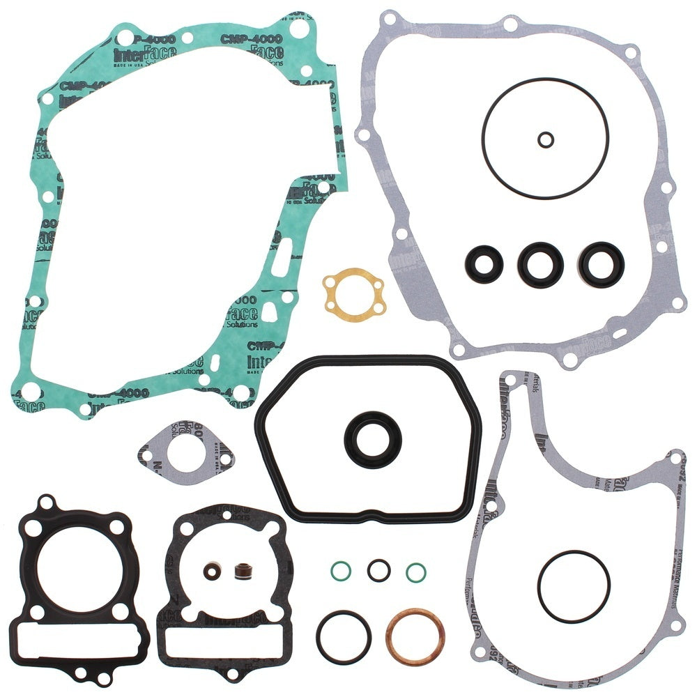 VERTEX Gasket Kit - Complete with Oil Seals For HONDA XR100R, CRF100F 811221 | Australian Moto Spares