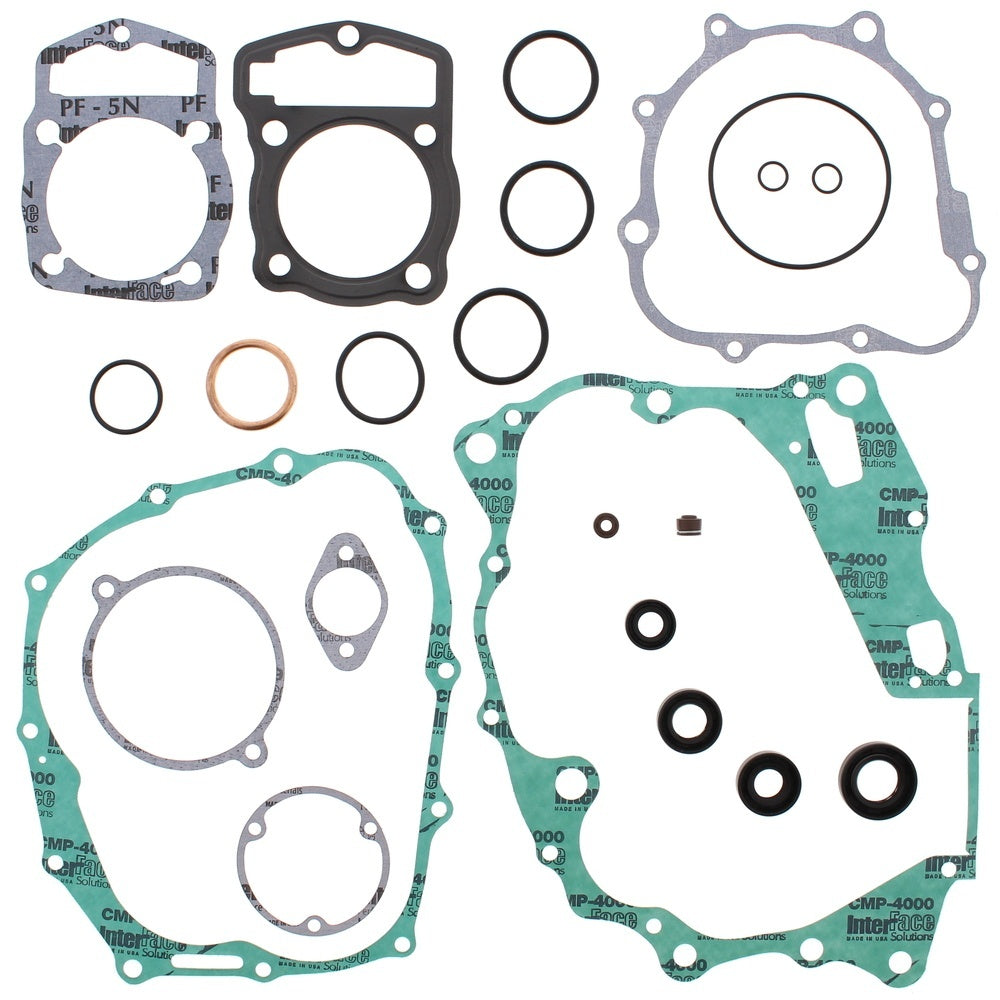 VERTEX Gasket Kit - Complete with Oil Seals For HONDA CTX200 BUSHLANDER 811228 | Australian Moto Spares