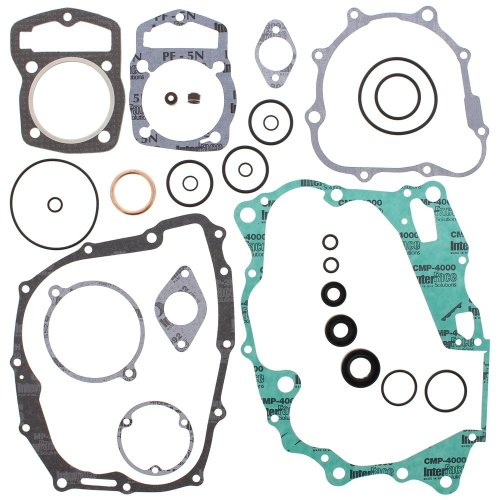 New VERTEX Gasket Kit - Complete with Oil Seals For HONDA CRF230L 811229 | Australian Moto Spares