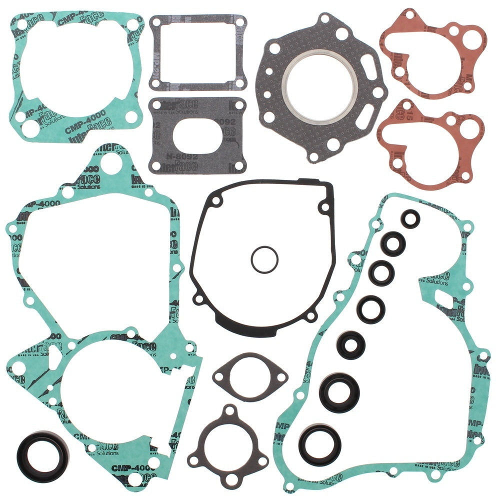 New VERTEX Gasket Kit - Complete with Oil Seals For HONDA CR125R 811231 | Australian Moto Spares