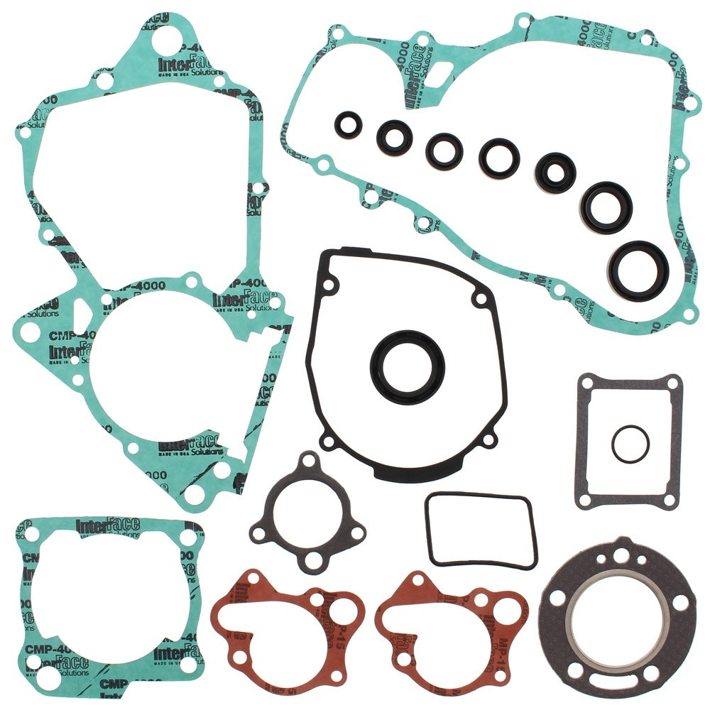 New VERTEX Gasket Kit - Complete with Oil Seals For HONDA CR125R 811232 | Australian Moto Spares