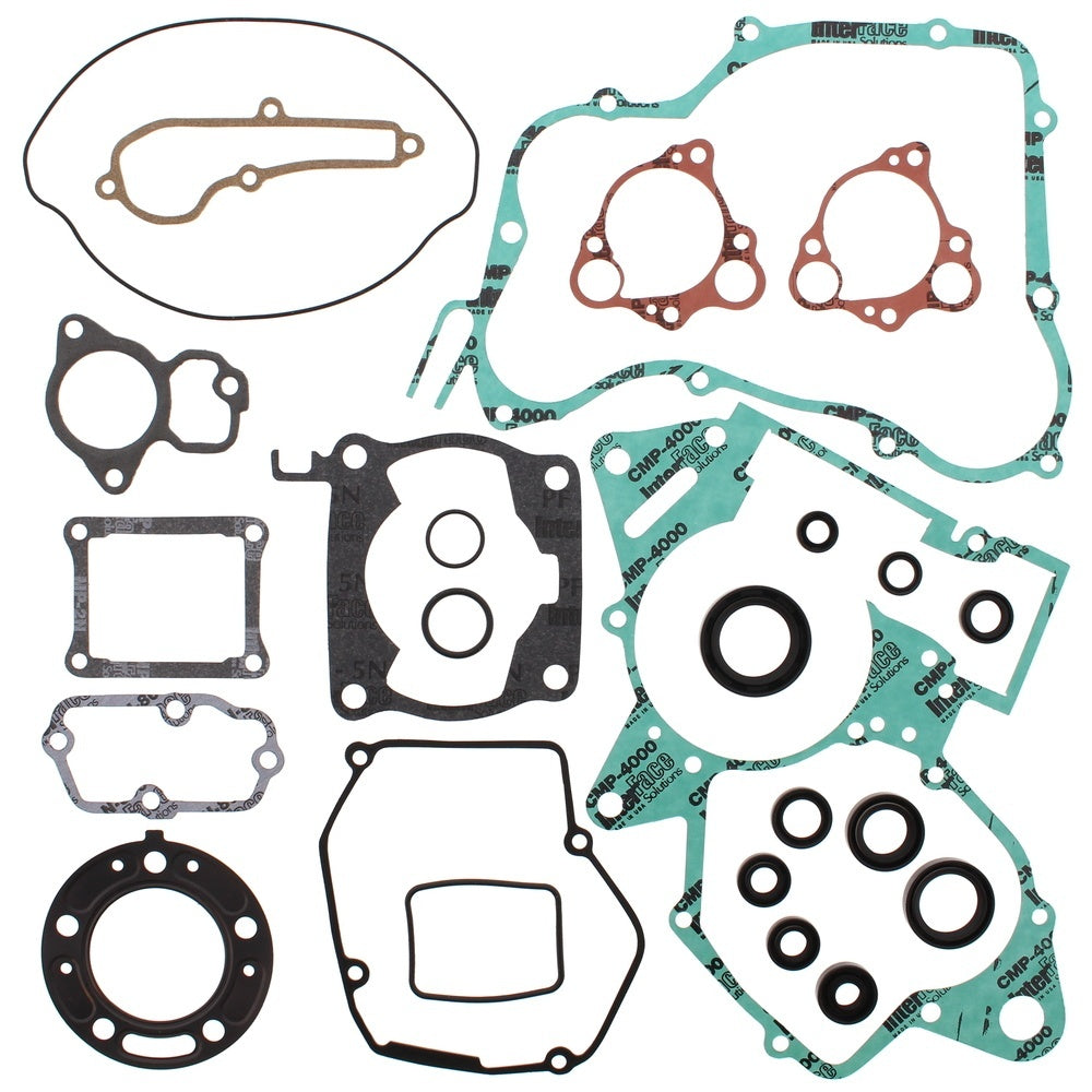 New VERTEX Gasket Kit - Complete with Oil Seals For HONDA CR125R 811233 | Australian Moto Spares