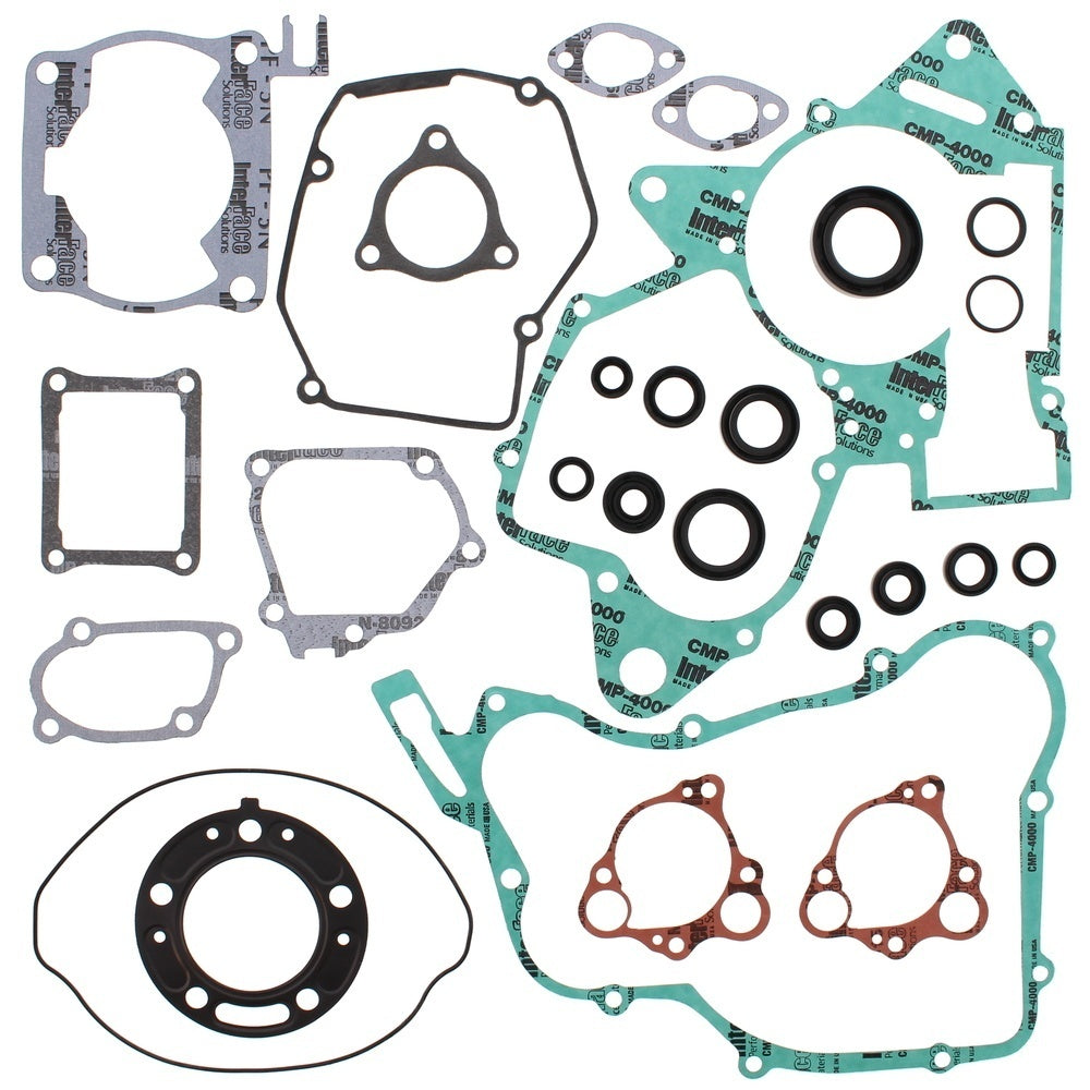 New VERTEX Gasket Kit - Complete with Oil Seals For HONDA CR125R 811236 | Australian Moto Spares