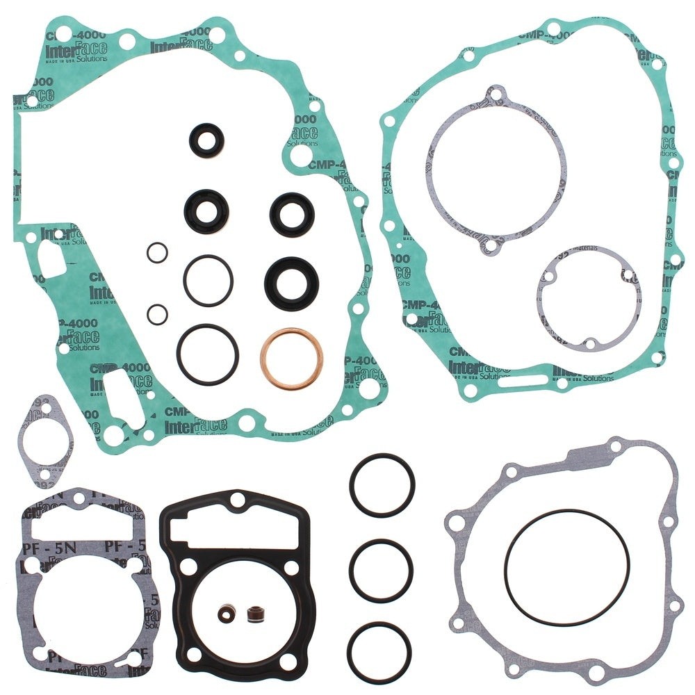 New VERTEX Gasket Kit - Complete with Oil Seals For HONDA CRF150F 811238 | Australian Moto Spares