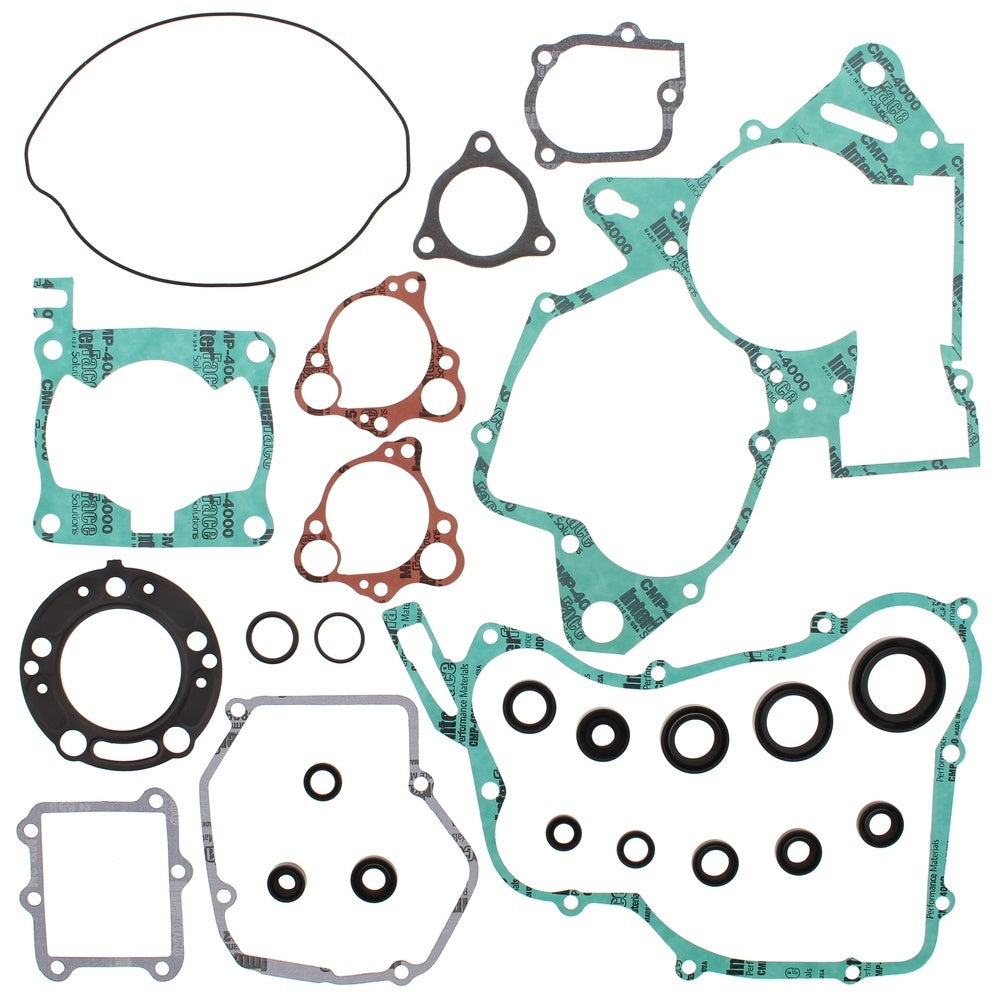 New VERTEX Gasket Kit - Complete with Oil Seals For HONDA CR125R 811239 | Australian Moto Spares
