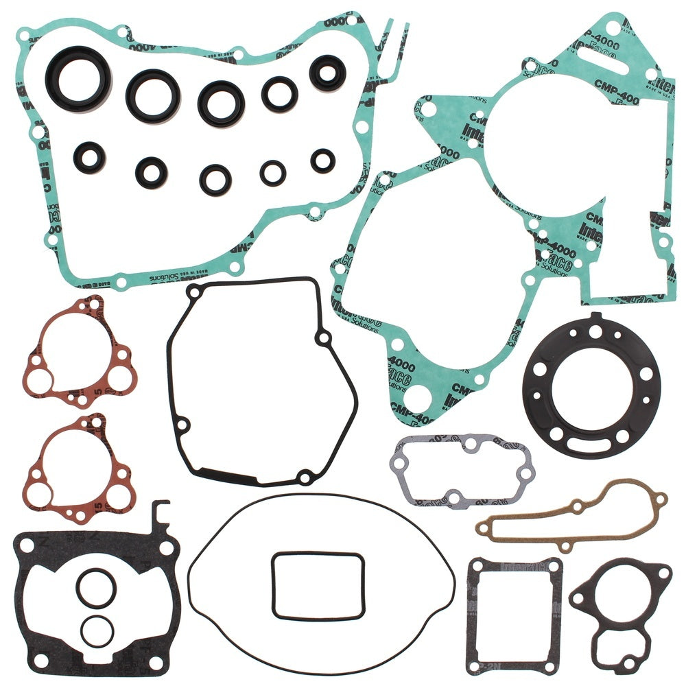 New VERTEX Gasket Kit - Complete with Oil Seals For HONDA CR125R 811245 | Australian Moto Spares