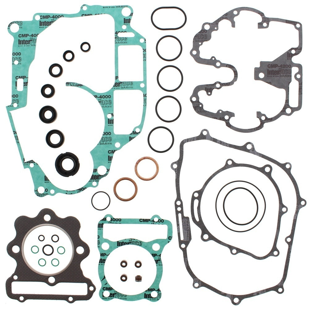New VERTEX Gasket Kit - Complete with Oil Seals For HONDA XR250R 811258 | Australian Moto Spares