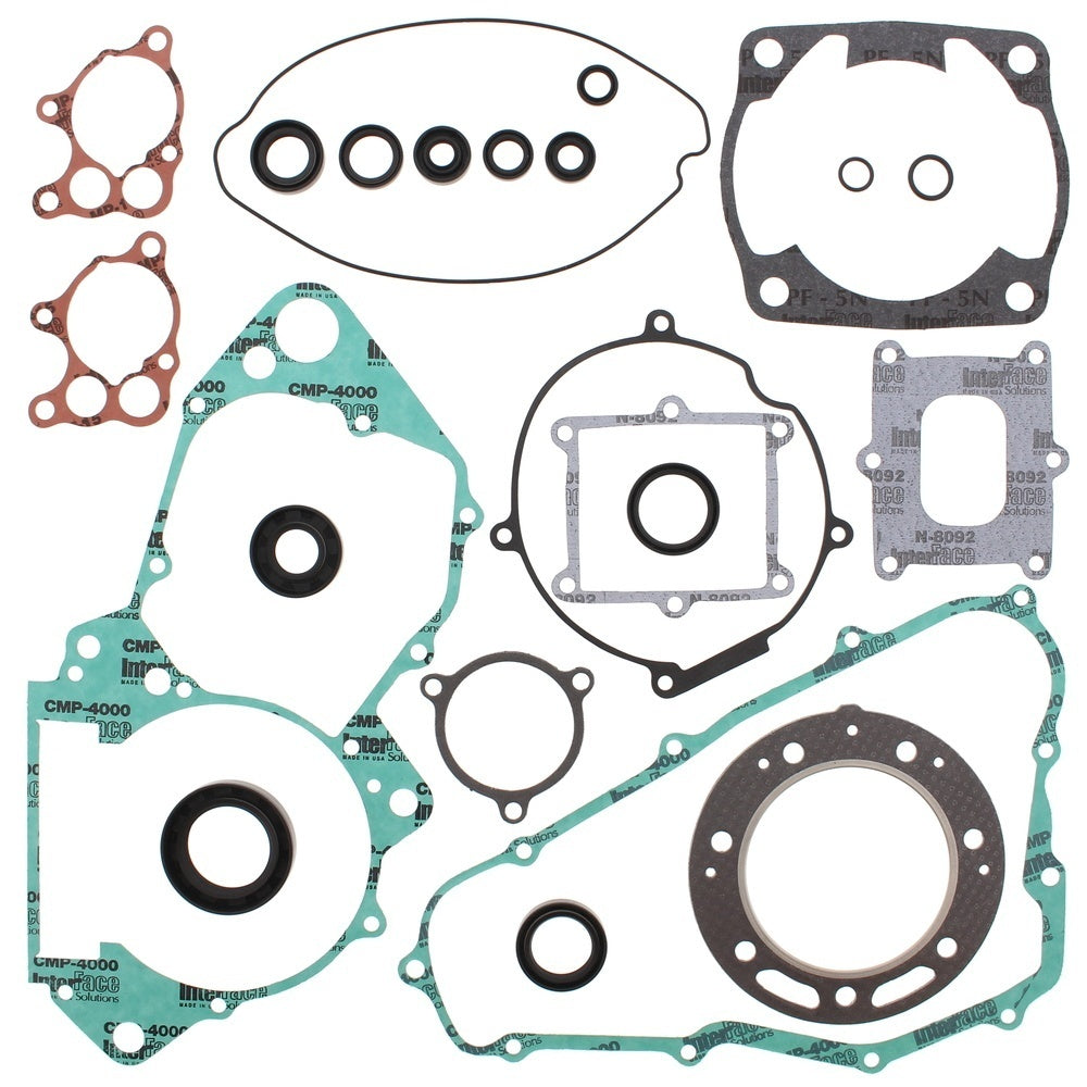 New VERTEX Gasket Kit - Complete with Oil Seals For HONDA CR500R 811272 | Australian Moto Spares