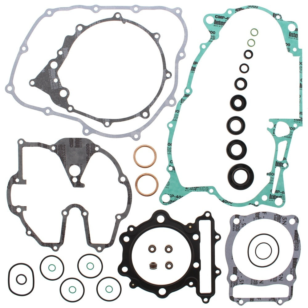 New VERTEX Gasket Kit - Complete with Oil Seals For HONDA XR600R 811280 | Australian Moto Spares