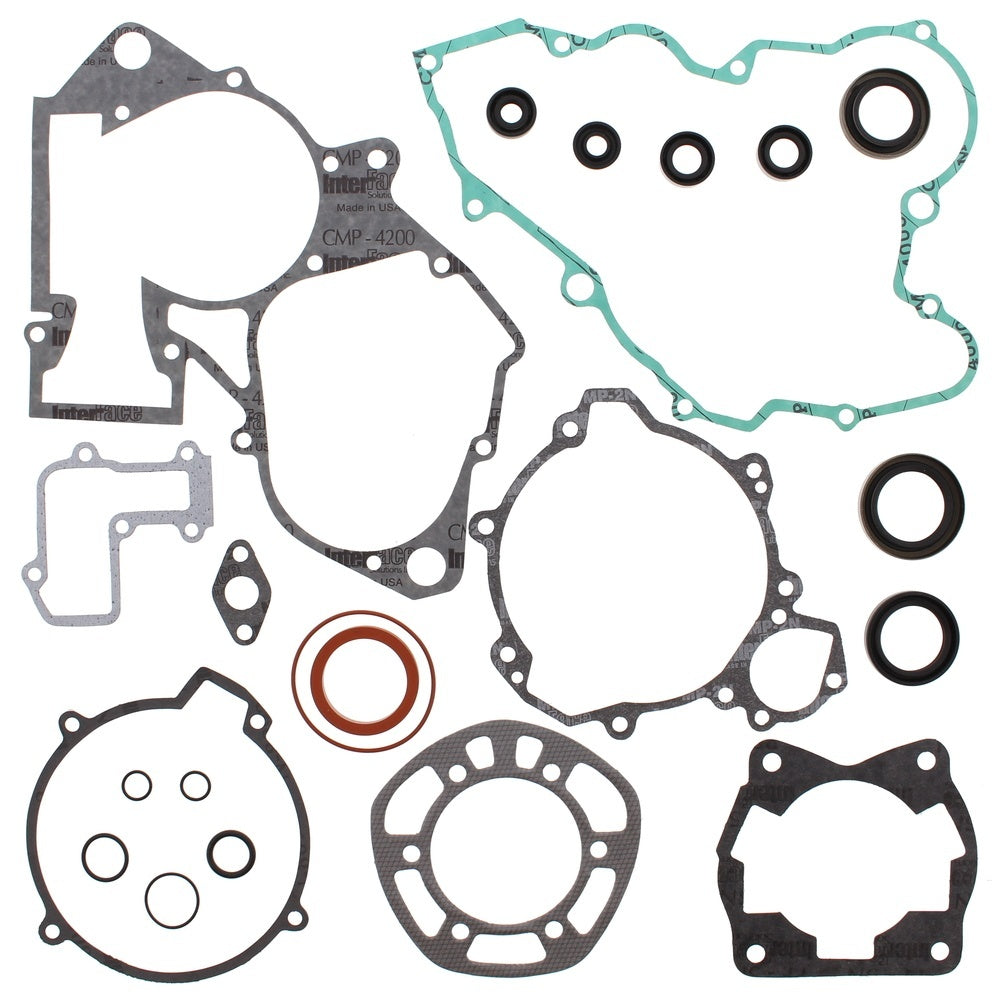 New VERTEX Gasket Kit - Complete with Oil Seals For KTM 125 EXC, 125 SX 811303 | Australian Moto Spares