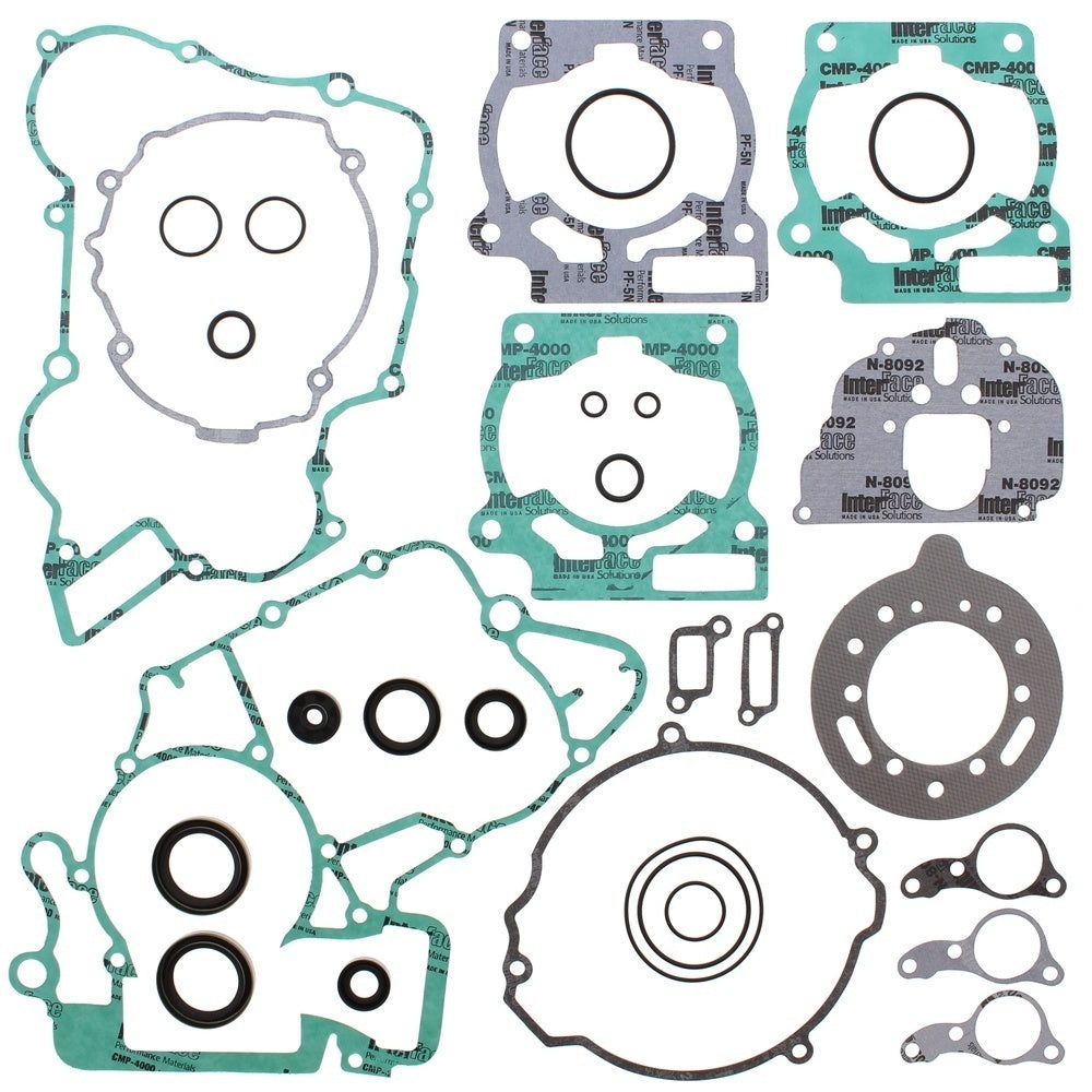 New VERTEX Gasket Kit - Complete with Oil Seals For KTM 125 SX, 125 EXC 811304 | Australian Moto Spares