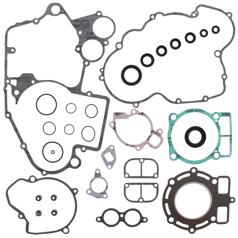 VERTEX Gasket Kit - Complete with Oil Seals For KTM 250 EXC RACING 4T 811316 | Australian Moto Spares