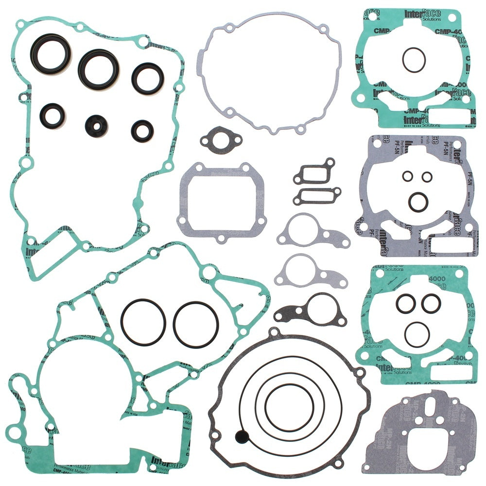 New VERTEX Gasket Kit - Complete with Oil Seals For KTM 200 EXC 811319 | Australian Moto Spares