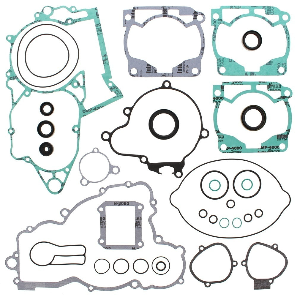 New VERTEX Gasket Kit - Complete with Oil Seals For KTM 250 EXC 811334 | Australian Moto Spares
