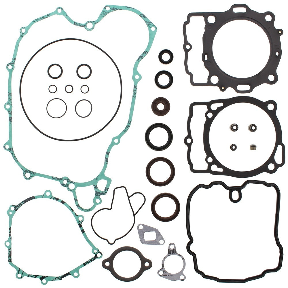 New VERTEX Gasket Kit - Complete with Oil Seals For HUSQVARNA FE501 811343 | Australian Moto Spares