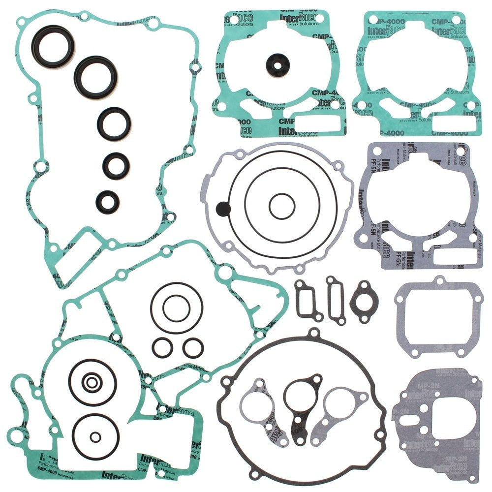 New VERTEX Gasket Kit - Complete with Oil Seals For KTM 200 EXC 811371 | Australian Moto Spares