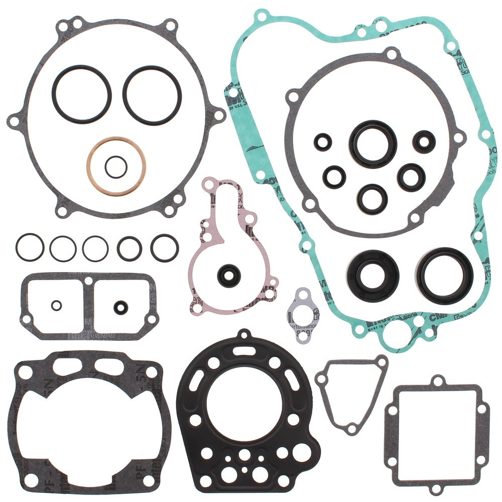New VERTEX Gasket Kit - Complete with Oil Seals For KAWASAKI KX125 811423 | Australian Moto Spares