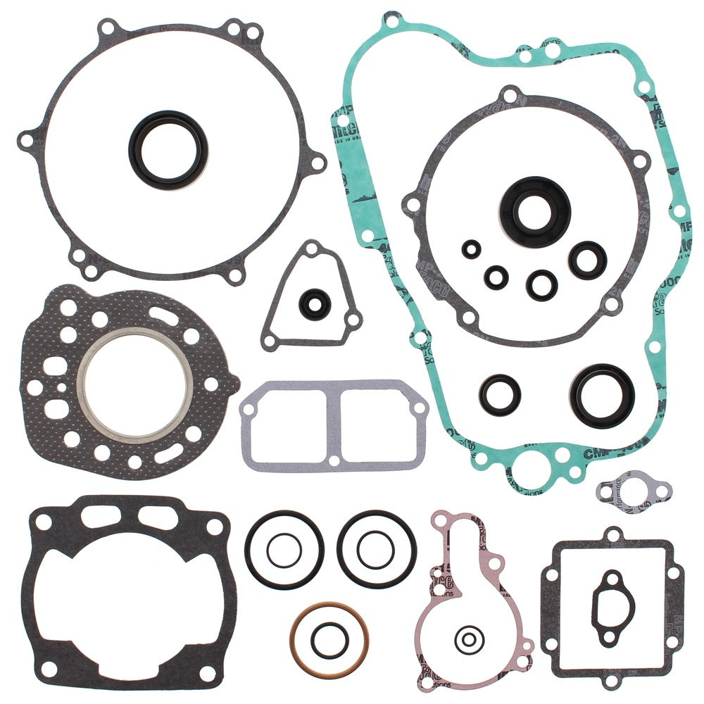 New VERTEX Gasket Kit - Complete with Oil Seals For KAWASAKI KX125 811426 | Australian Moto Spares