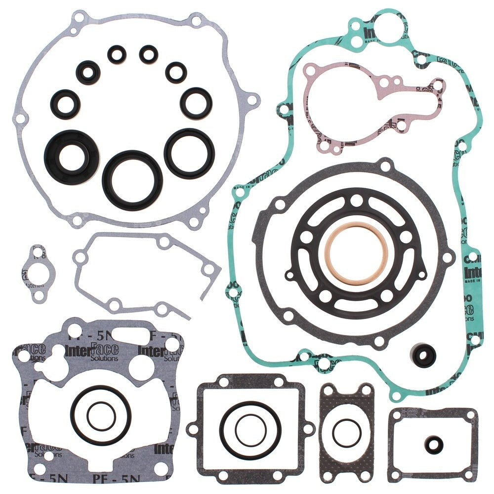 New VERTEX Gasket Kit - Complete with Oil Seals For KAWASAKI KX125 811427 | Australian Moto Spares