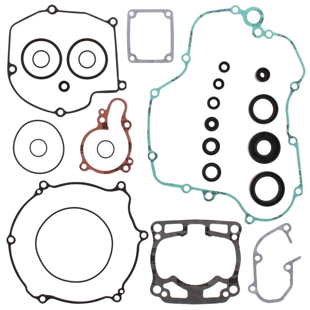 New VERTEX Gasket Kit - Complete with Oil Seals For KAWASAKI KX125 811430 | Australian Moto Spares