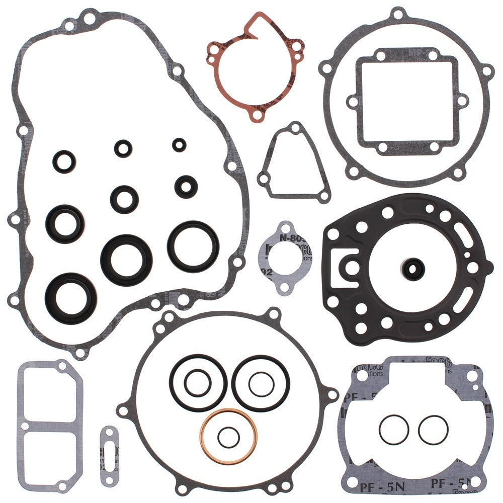 New VERTEX Gasket Kit - Complete with Oil Seals For KAWASAKI 811440 | Australian Moto Spares