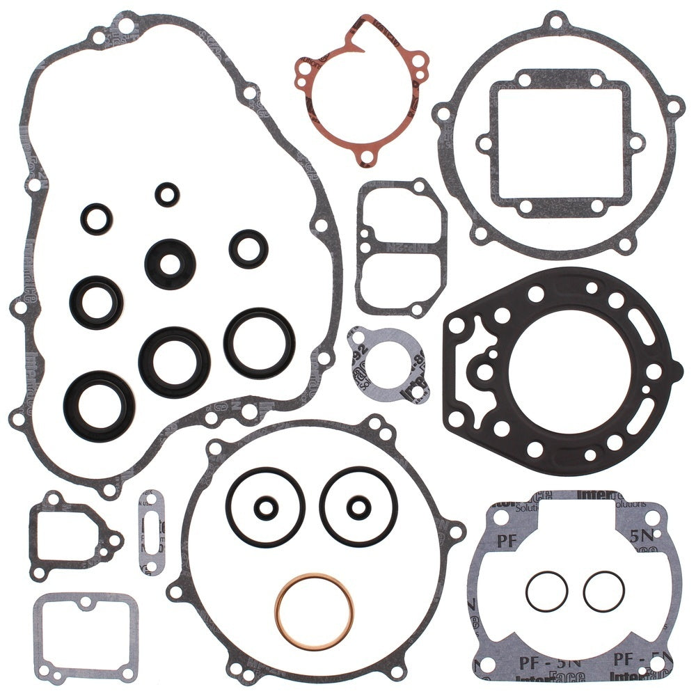 New VERTEX Gasket Kit - Complete with Oil Seals For KAWASAKI KDX200 811442 | Australian Moto Spares