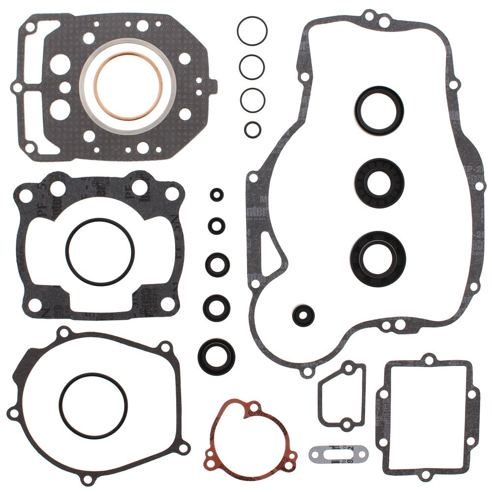 New VERTEX Gasket Kit - Complete with Oil Seals For KAWASAKI KX250 811453 | Australian Moto Spares