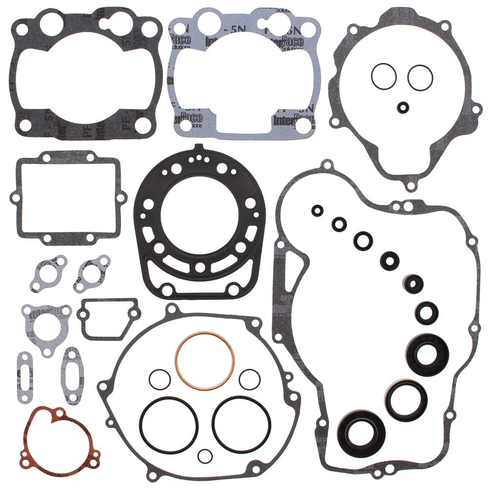 New VERTEX Gasket Kit - Complete with Oil Seals For KAWASAKI KX250 811455 | Australian Moto Spares