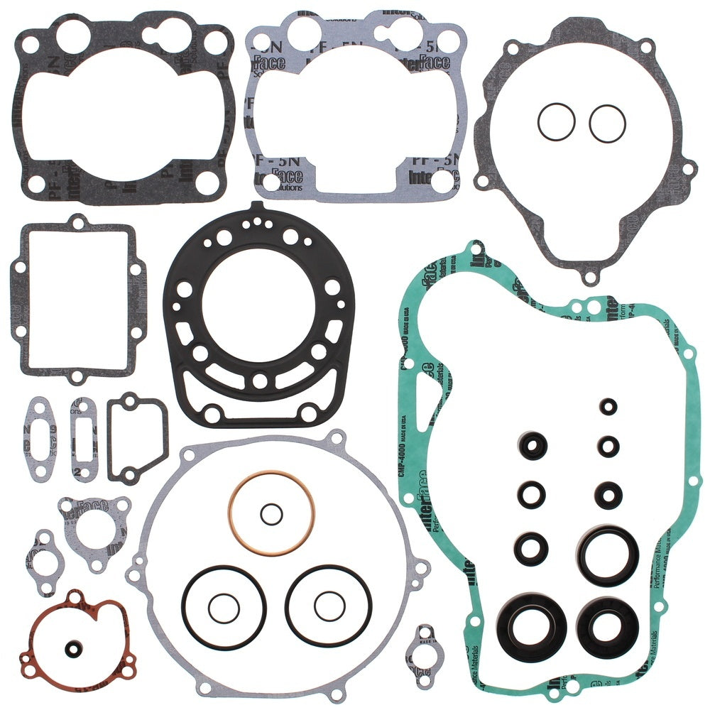 New VERTEX Gasket Kit - Complete with Oil Seals For KAWASAKI KX250 811456 | Australian Moto Spares