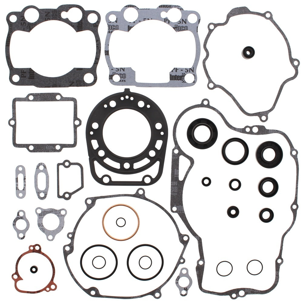 New VERTEX Gasket Kit - Complete with Oil Seals For KAWASAKI KDX250 811458 | Australian Moto Spares