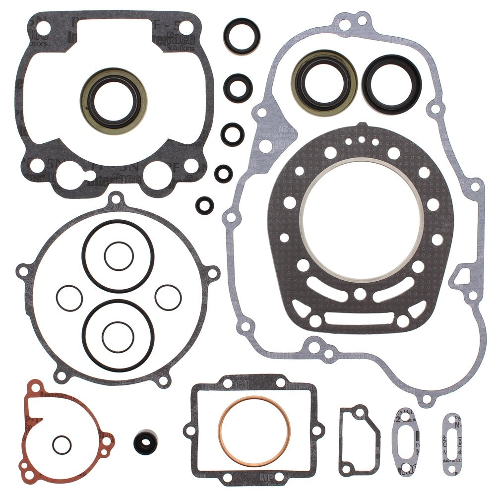 New VERTEX Gasket Kit - Complete with Oil Seals For KAWASAKI KX500 811470 | Australian Moto Spares