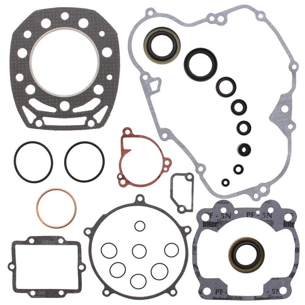 New VERTEX Gasket Kit - Complete with Oil Seals For KAWASAKI KX500 811474 | Australian Moto Spares