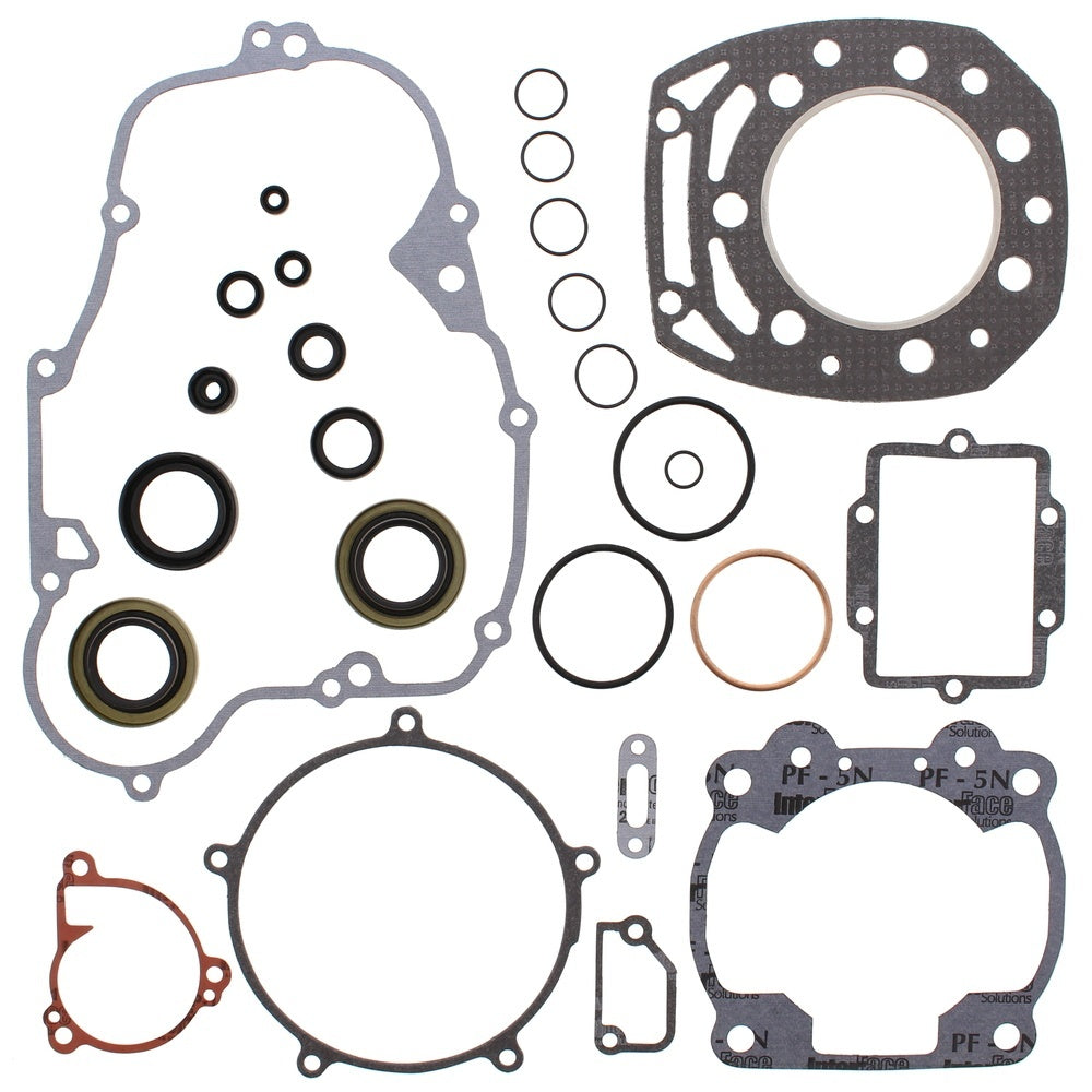 New VERTEX Gasket Kit - Complete with Oil Seals For KAWASAKI KX500 811475 | Australian Moto Spares