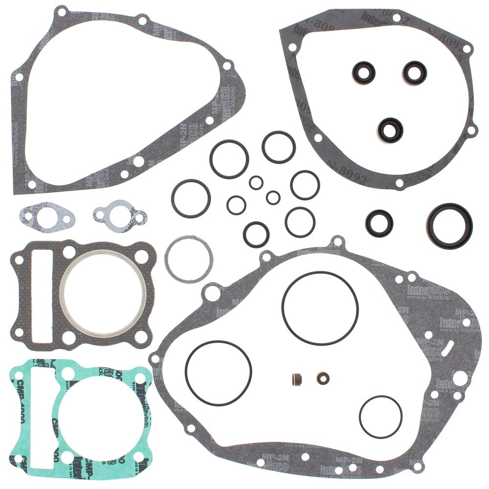 New VERTEX Gasket Kit - Complete with Oil Seals For SUZUKI DR200S 811532 | Australian Moto Spares