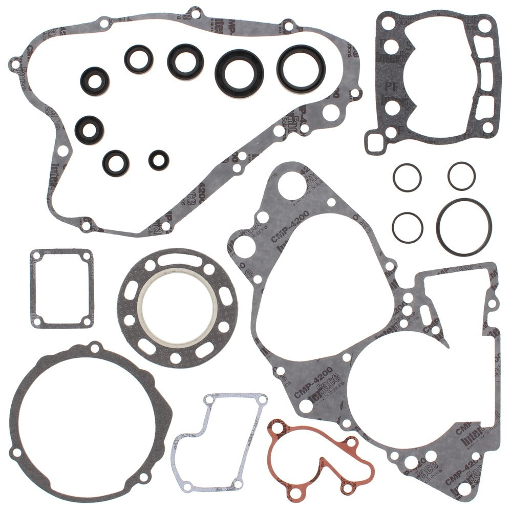 New VERTEX Gasket Kit - Complete with Oil Seals For SUZUKI RM125 811543 | Australian Moto Spares