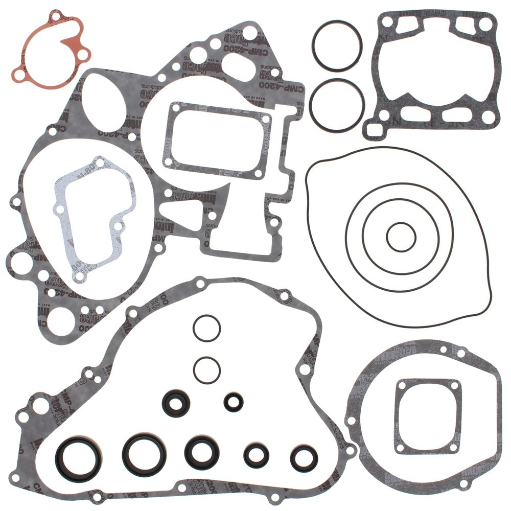 New VERTEX Gasket Kit - Complete with Oil Seals For SUZUKI RM125 811547 | Australian Moto Spares