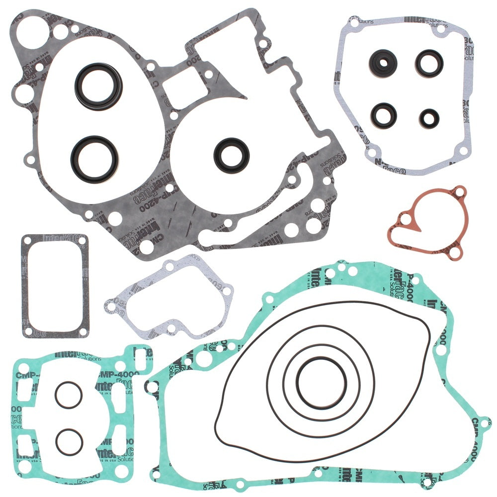 New VERTEX Gasket Kit - Complete with Oil Seals For SUZUKI RM125 811550 | Australian Moto Spares