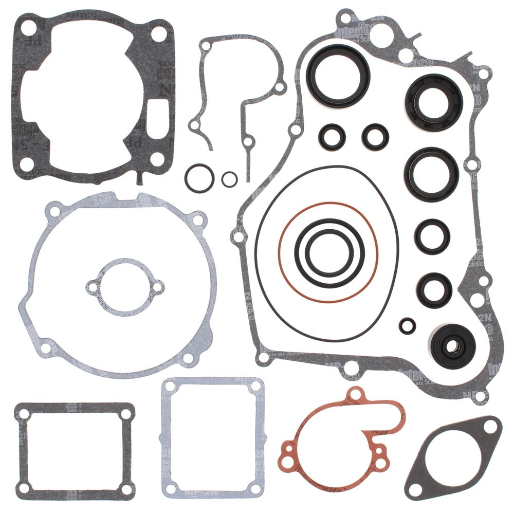 New VERTEX Gasket Kit - Complete with Oil Seals For YAMAHA YZ125 811631 | Australian Moto Spares