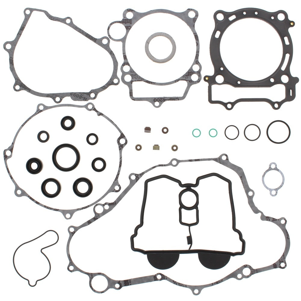 New VERTEX Gasket Kit - Complete with Oil Seals For YAMAHA YZ450F 811677 | Australian Moto Spares