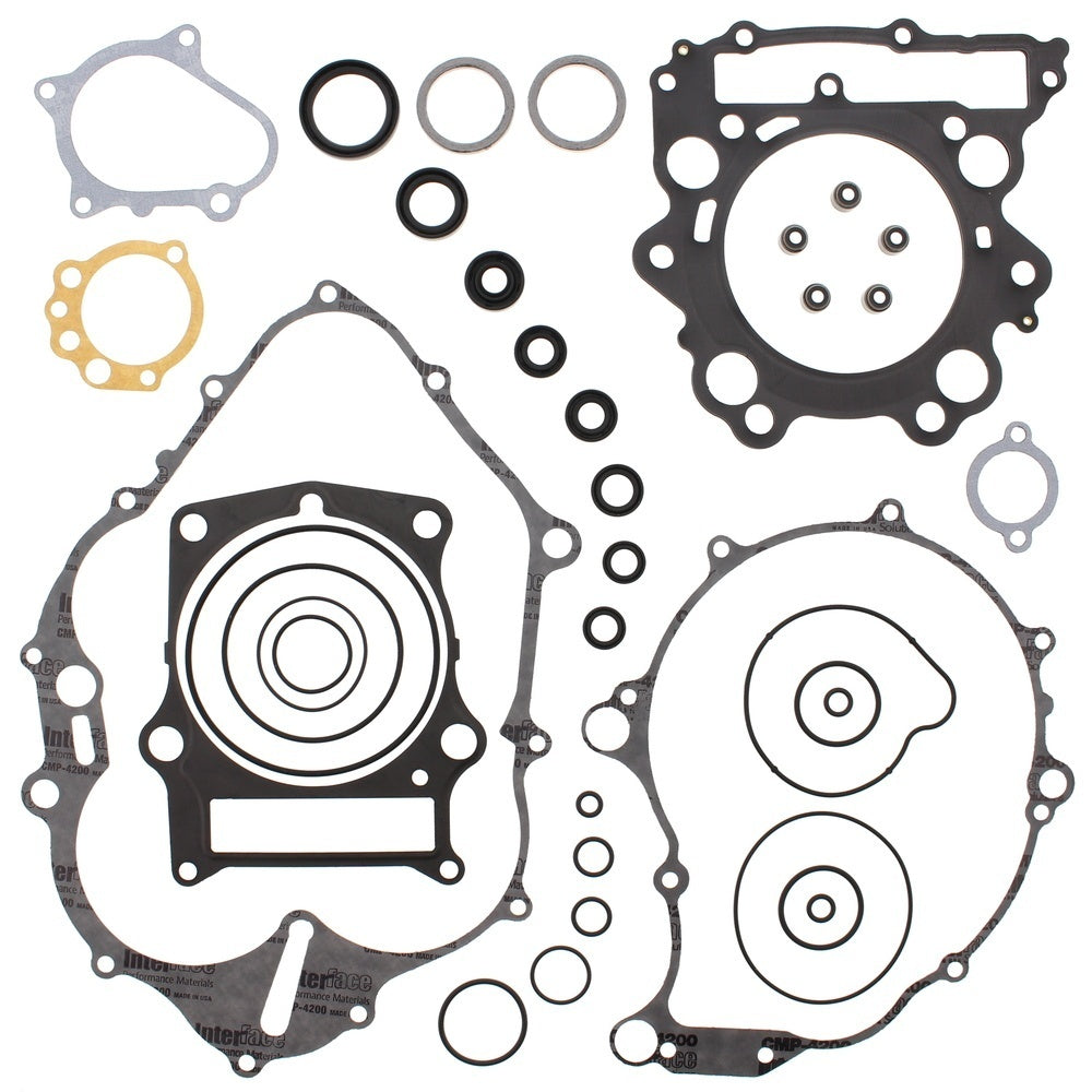 VERTEX Gasket Kit - Complete with Oil Seals For YAMAHA YFM660R RAPTOR 811852 | Australian Moto Spares