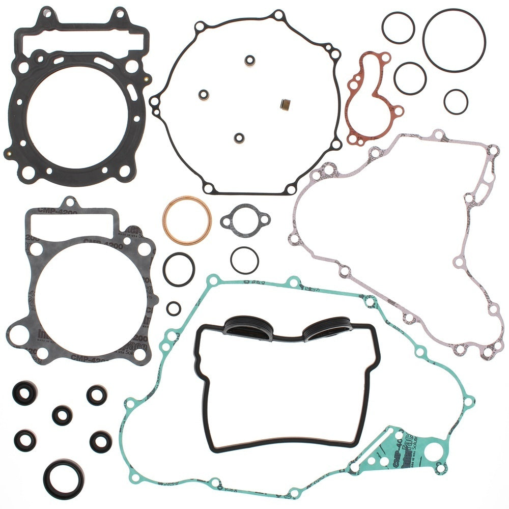 New VERTEX Gasket Kit - Complete with Oil Seals For KAWASAKI KFX450R 811920 | Australian Moto Spares