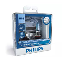 New Philips Globe Hb3 W5W 60W Twin Pack White Vision Ultra (9005Wvusm) | Australian Moto Spares