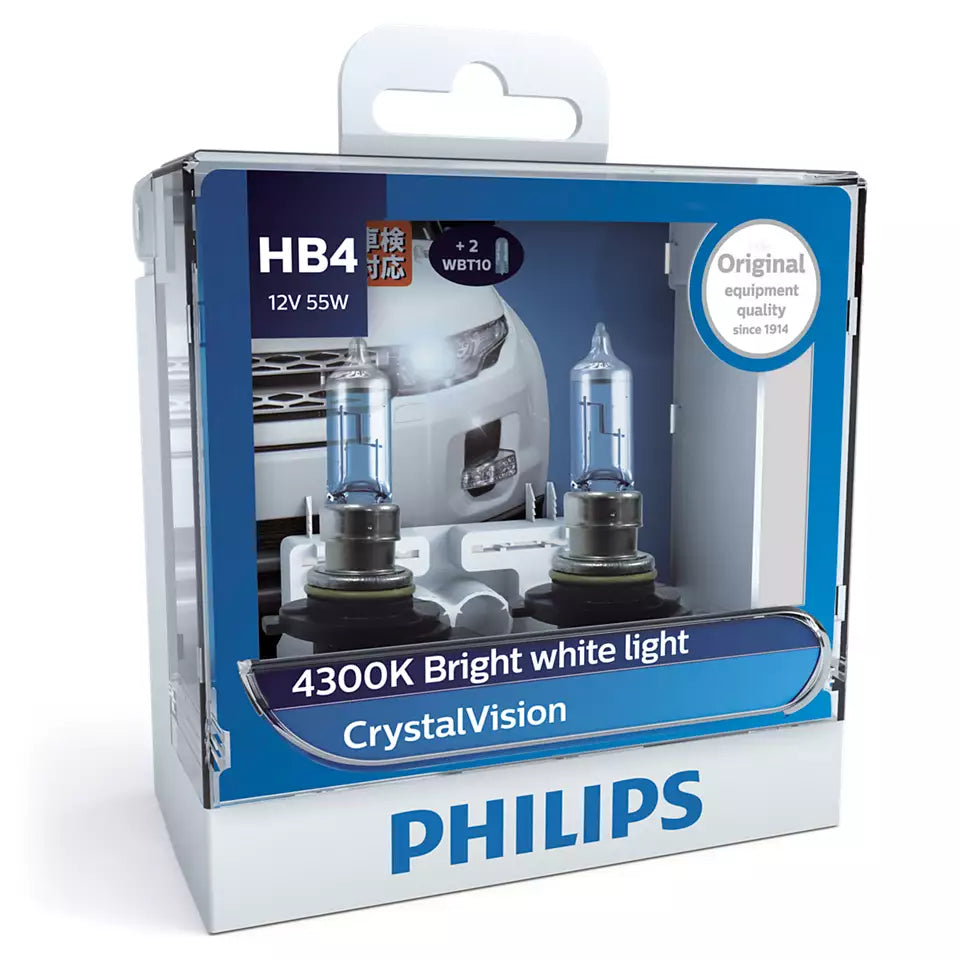 New Philips Globe Hb4/Wbt10 12V Special Twin Pack (T10 Park Globes Included) | Australian Moto Spares