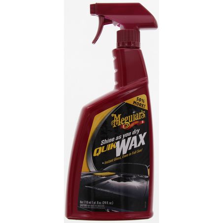 New MEGUIARS Quik Wax Spray Detailer 710ml No Warranty A1624