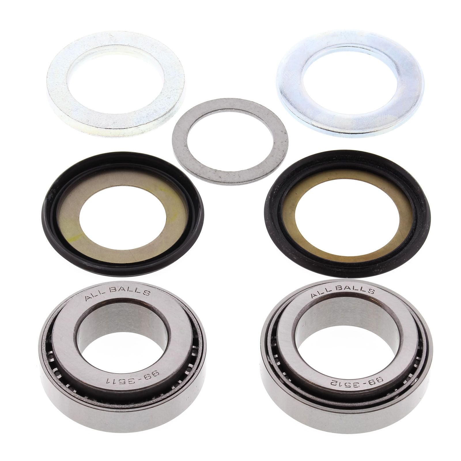 New ALL BALLS Racing Steering Head Bearing Kit #AB221011