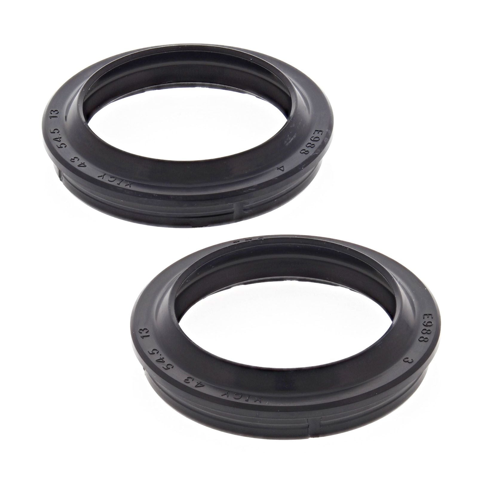 New ALL BALLS Racing Fork Dust Seal Pair 43x54.5x13 #AB57108