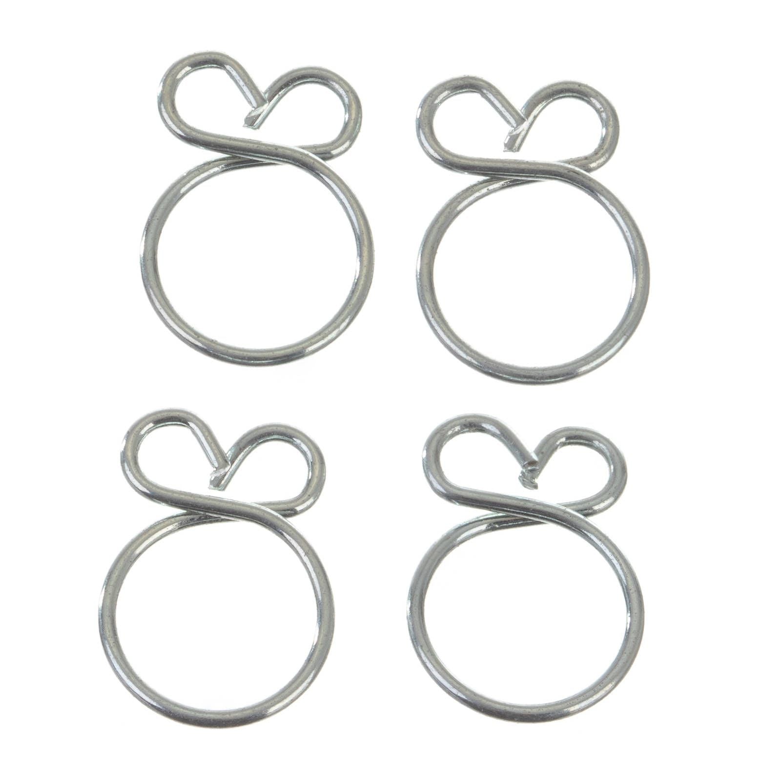 New ALL BALLS Racing Fuel Hose Clamp Kit - 9.7mm Wire (4 Pack) #ABFS00041