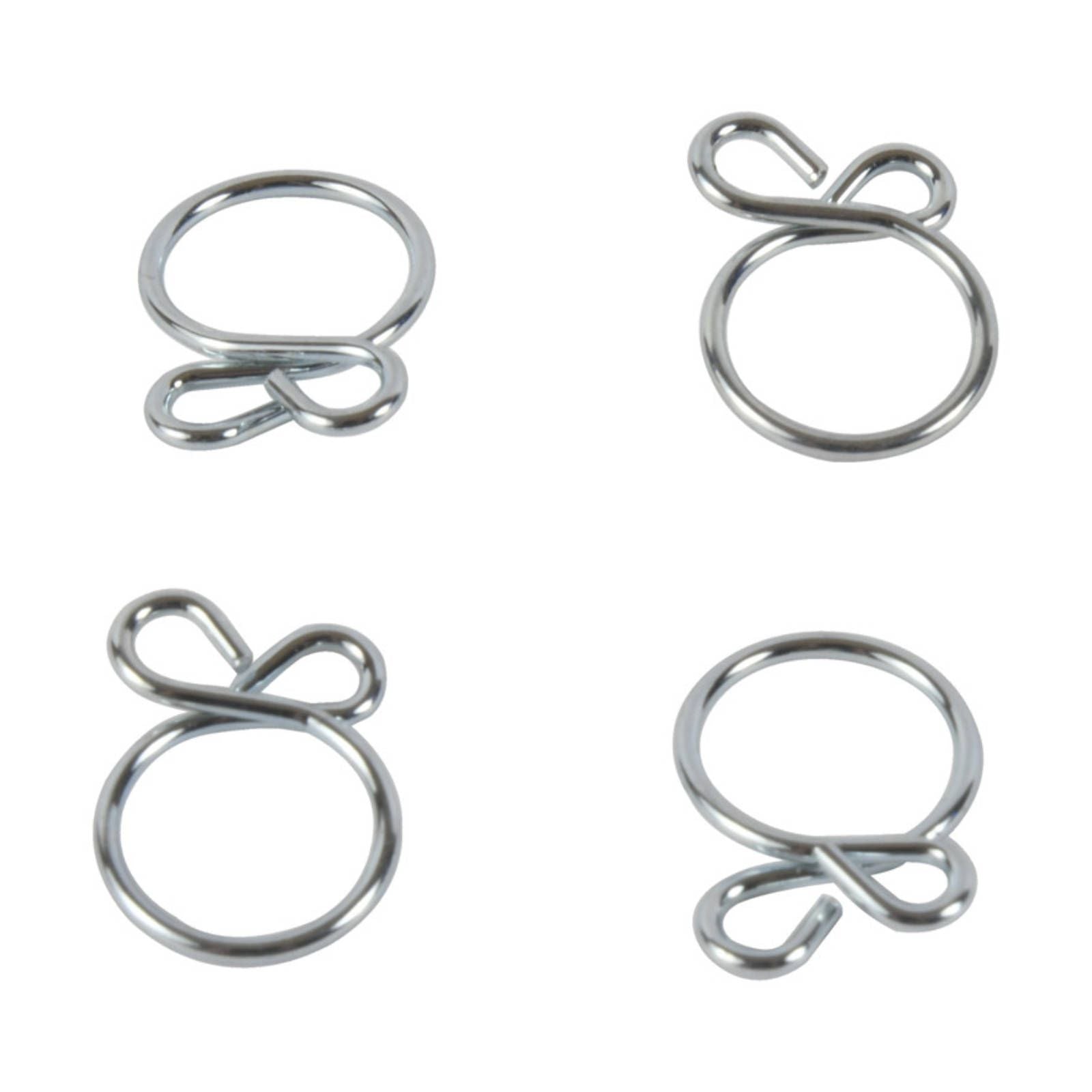 New ALL BALLS Racing Fuel Hose Clamp Kit - 11.5mm Wire (4 Pack) #ABFS00042